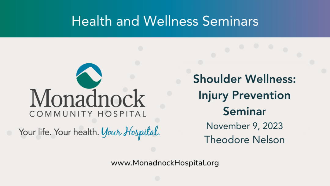 Health and Wellness Seminars Common Shoulder Problems and Simple At Home Solutions
