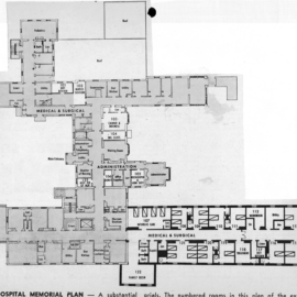 Plans for the 1966 addition