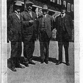 1923 – Drs. Cutler, Foster, Harrington, Warner, the original medical team at MCH