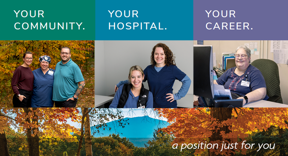 Your community Your hospital Your career