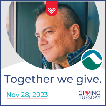 Together we give November 28 2023 Giving Tuesday