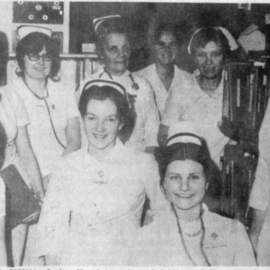 Group of medical surgical nurses from the 1970s