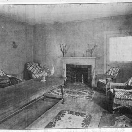 Nurses sitting room 1930s