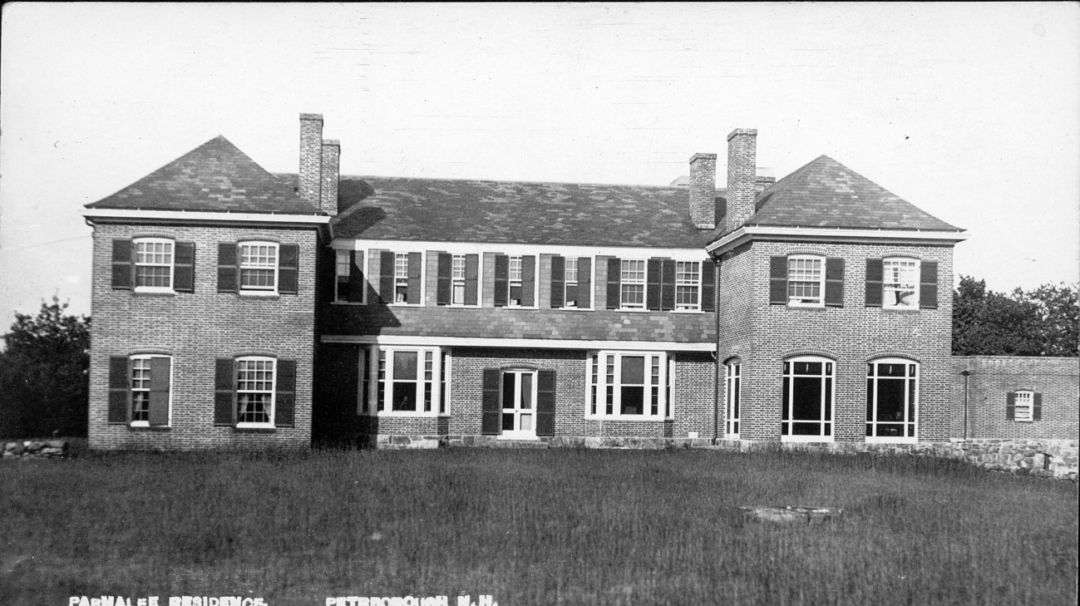 1917 - Robert M. Parmelee donated his newly built summer home which would become a community hospital