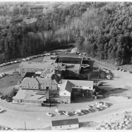 1976 - Aerial photo of the hospital campus