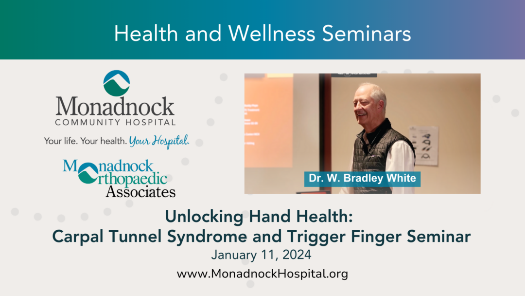 Unlocking Hand Health: Carpal Tunnel Syndrome and Trigger Finger Seminar with Dr W Bradley White
