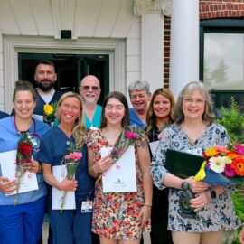DAISY Award nominees and winner as well as MCH Executive Team staff