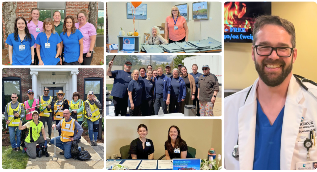 collage of engaged employees